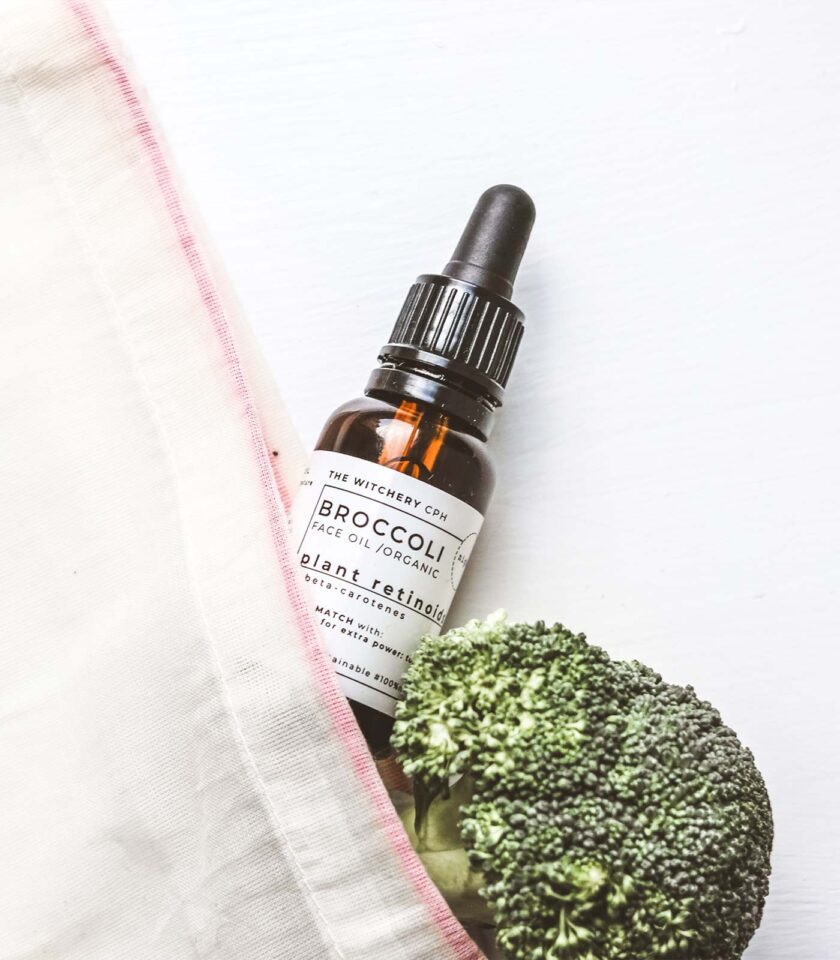 organic broccoli seed face oil