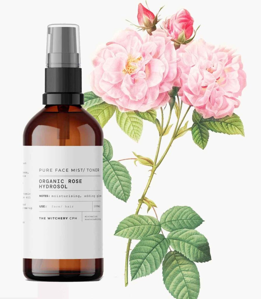Organic Damask Rose Hydrosol The Witchery CPH