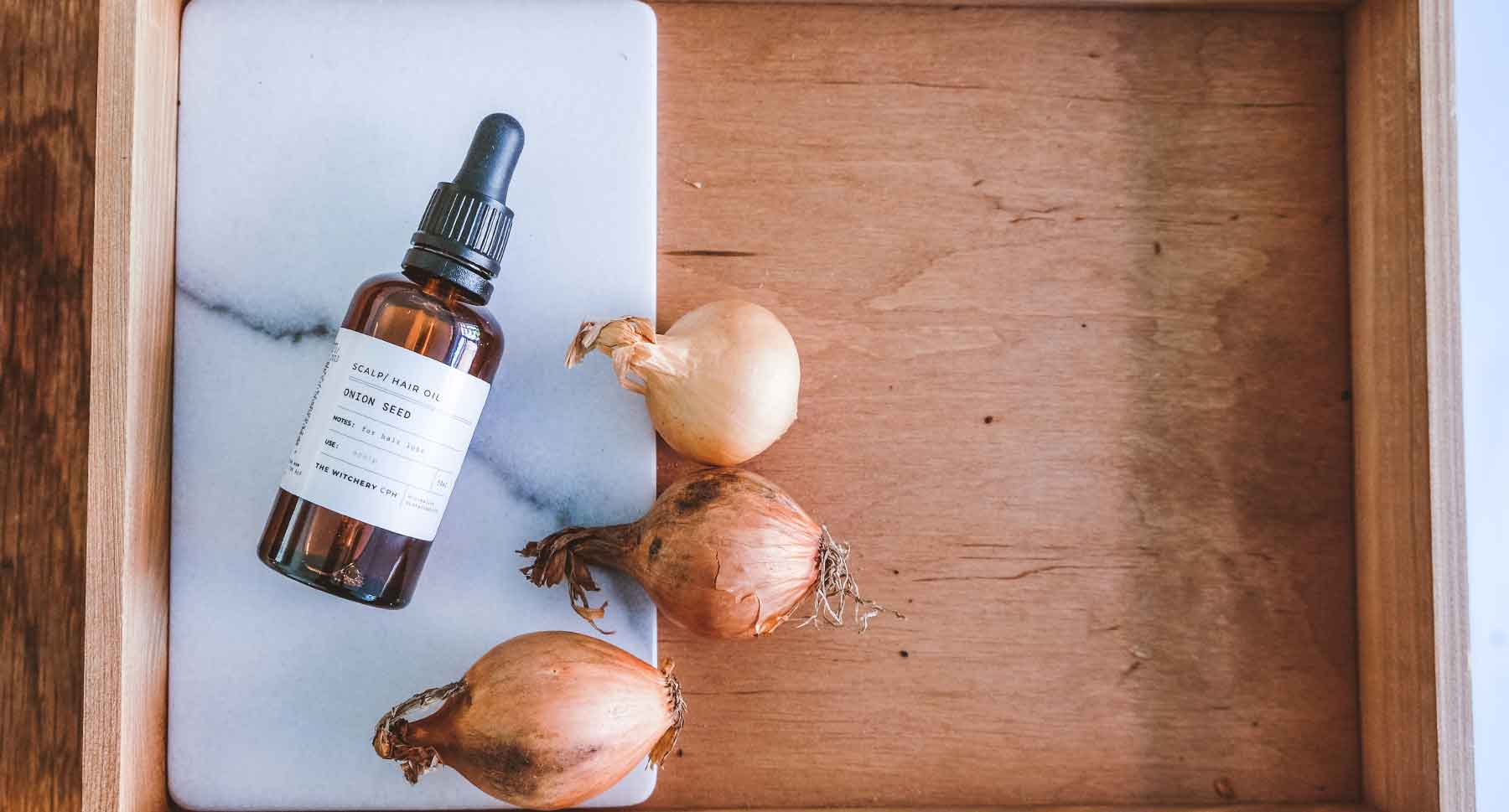 Onion Seed Oil Hair Loss Treatment - The Witchery CPH