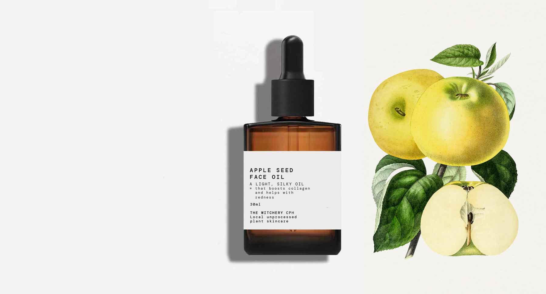 <br />
APPLE SEED<br />
FACE OIL<br />
BENEFITS 