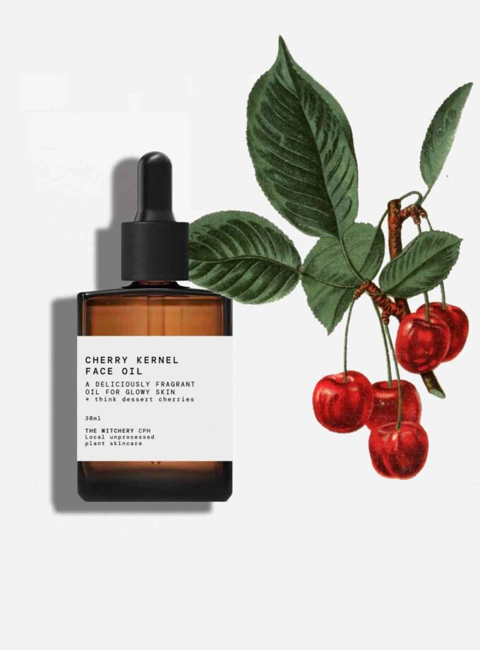 cold pressed cherry seed face oil