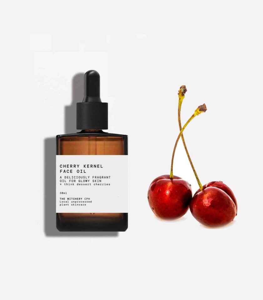 cold pressed cherry seed face oil