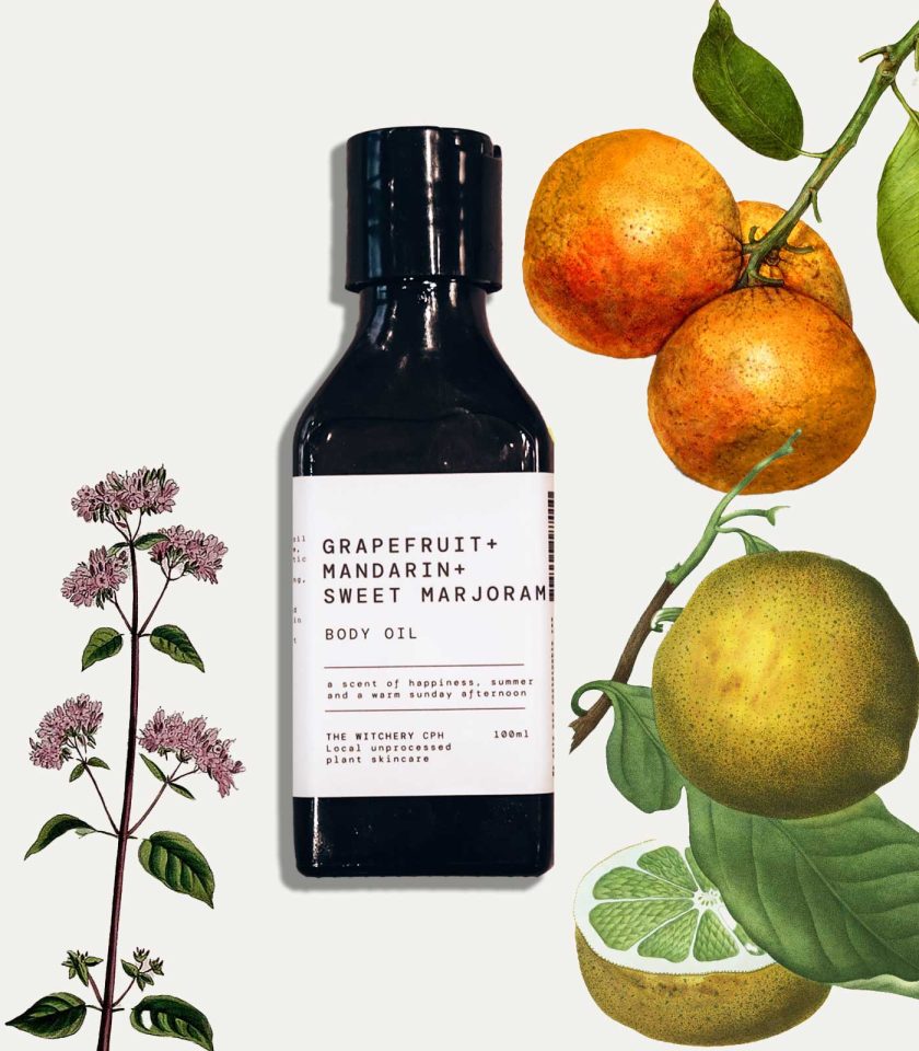 Grapefruit Mandarin Sweet Marjoram Body Oil