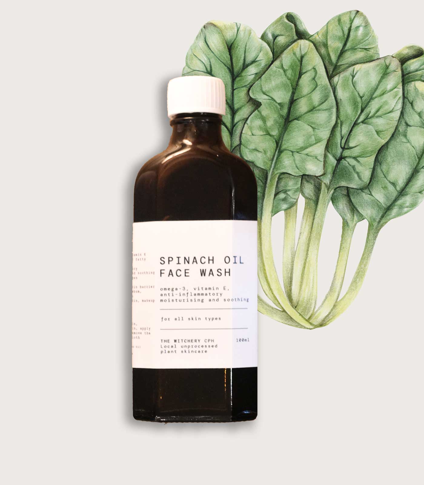 Spinach Oil Face Wash