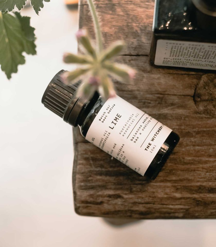 Lime essential oil from Sicily italy