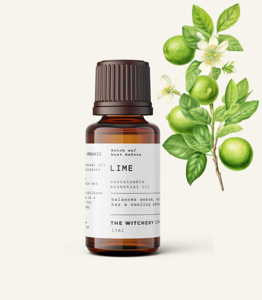 lime essential oil from Sicily , italy