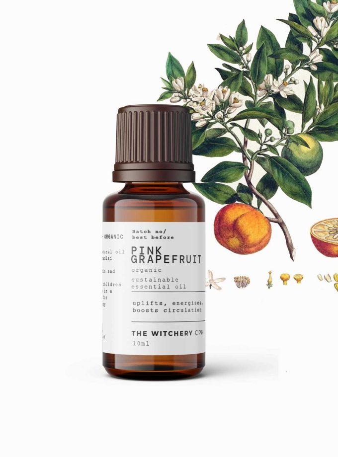 Organic Pink Grapefruit Essential Oil -small artisanal production Sicily, Italy