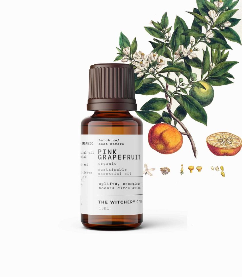 Organic Pink Grapefruit Essential Oil -small artisanal production Sicily, Italy