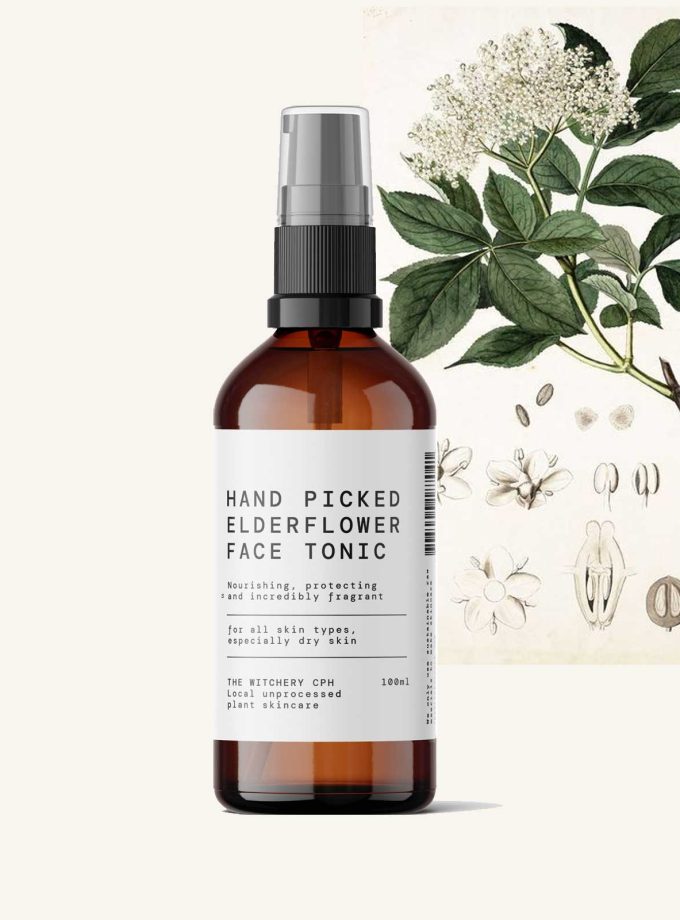 organic elderflower skin tonic, 100% natural steam distilled elderflower hydrolate
