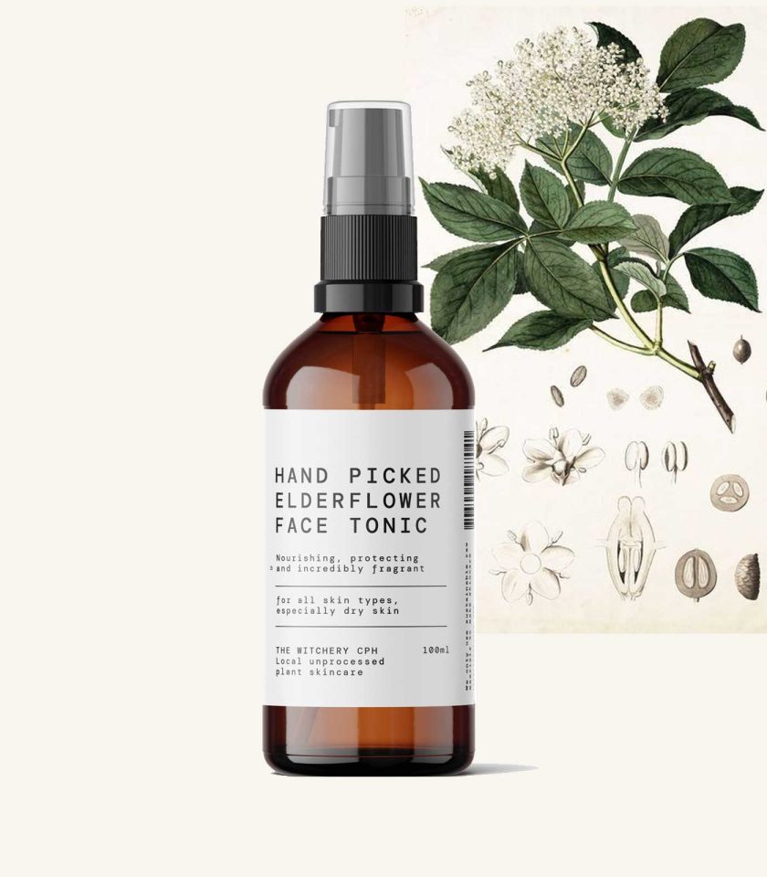 organic elderflower skin tonic, 100% natural steam distilled elderflower hydrolate