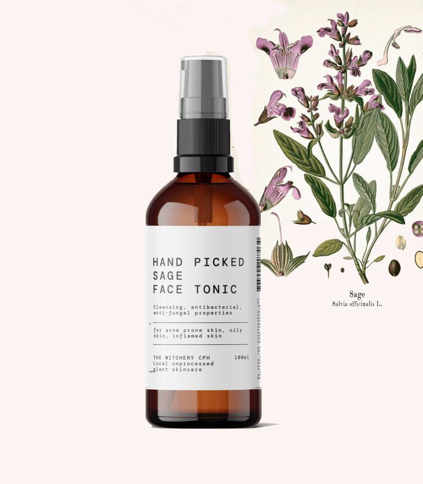 organic sage tonic for acne and skin inflammation the witchery cph